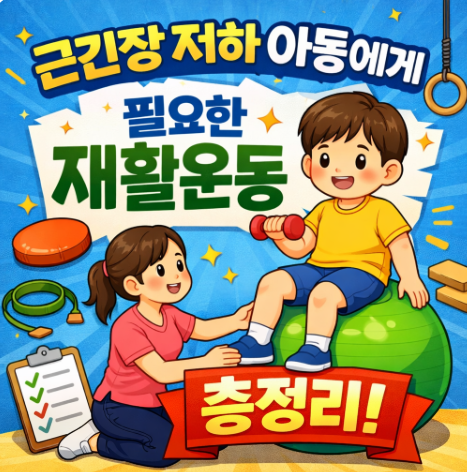 근긴장저하아동재활운동종류