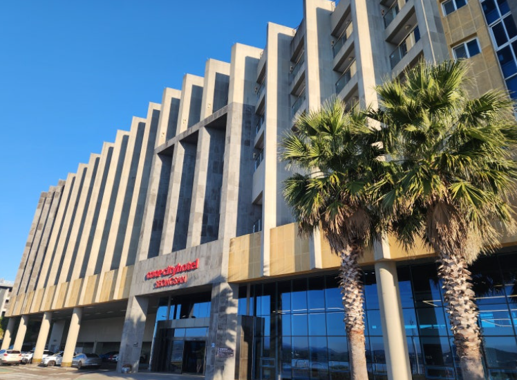 코업시티호텔 입구 사진